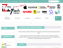 Tablet Screenshot of izzytechindo.com